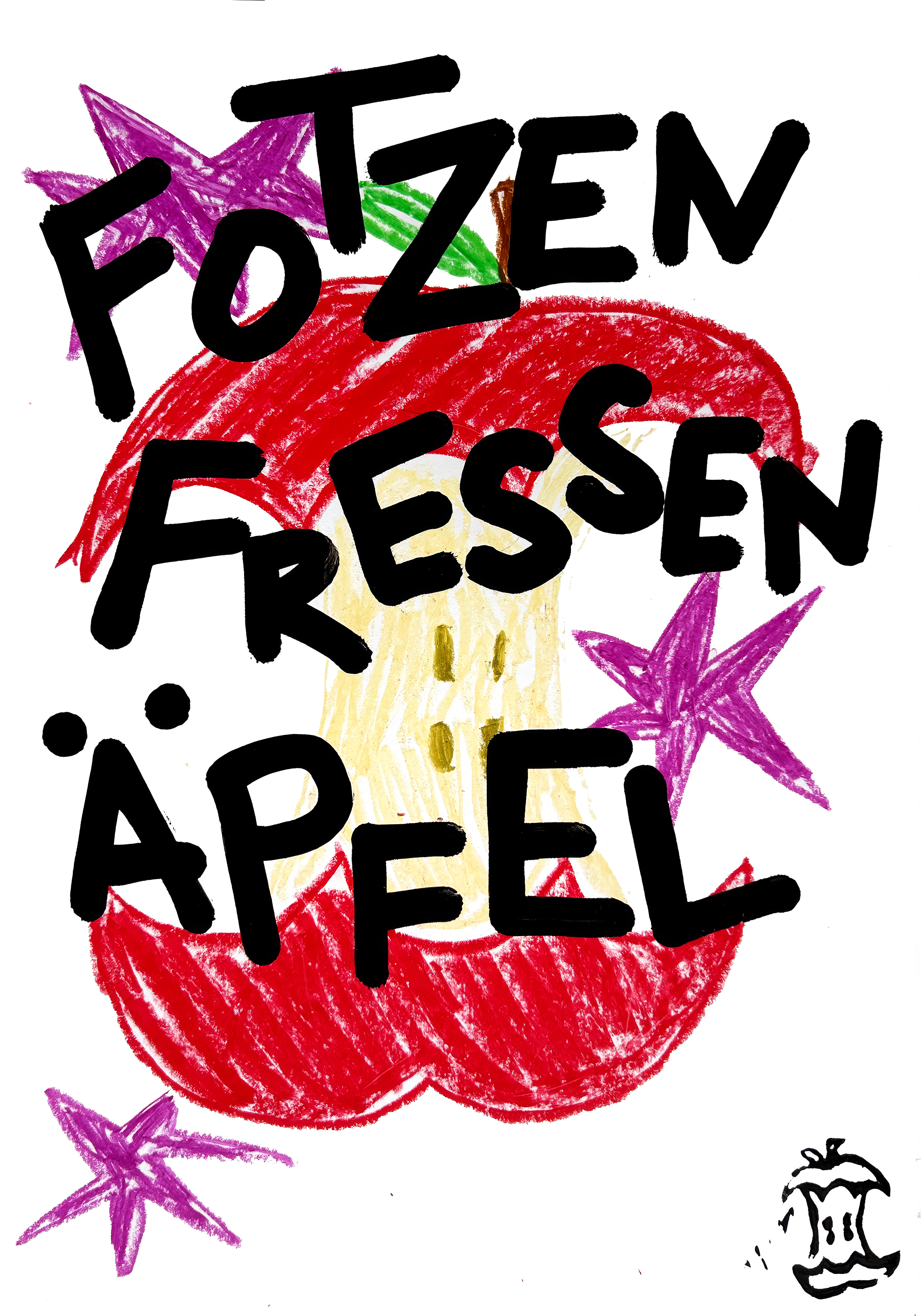 A3 Print Apfel