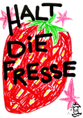 A3 Print Erdbeere